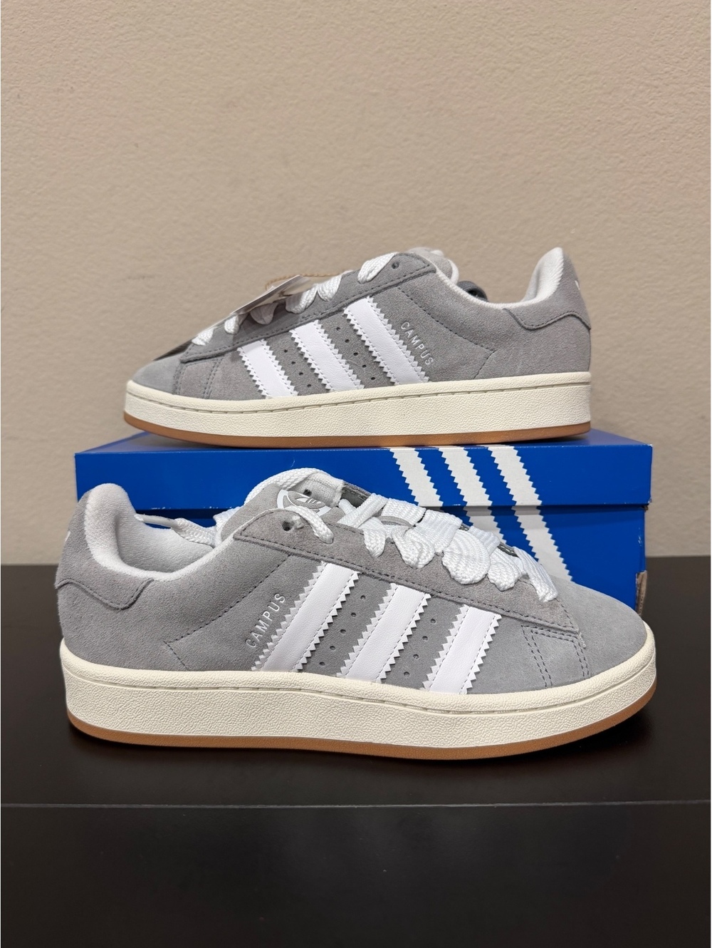 5.5M/6.5 Women - Adidas Campus 00s “Grey Gum”